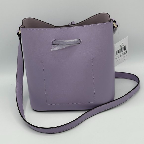 **SOLD** Sadie Bucket Bag - Lavender Frost - Picture 4 of 9